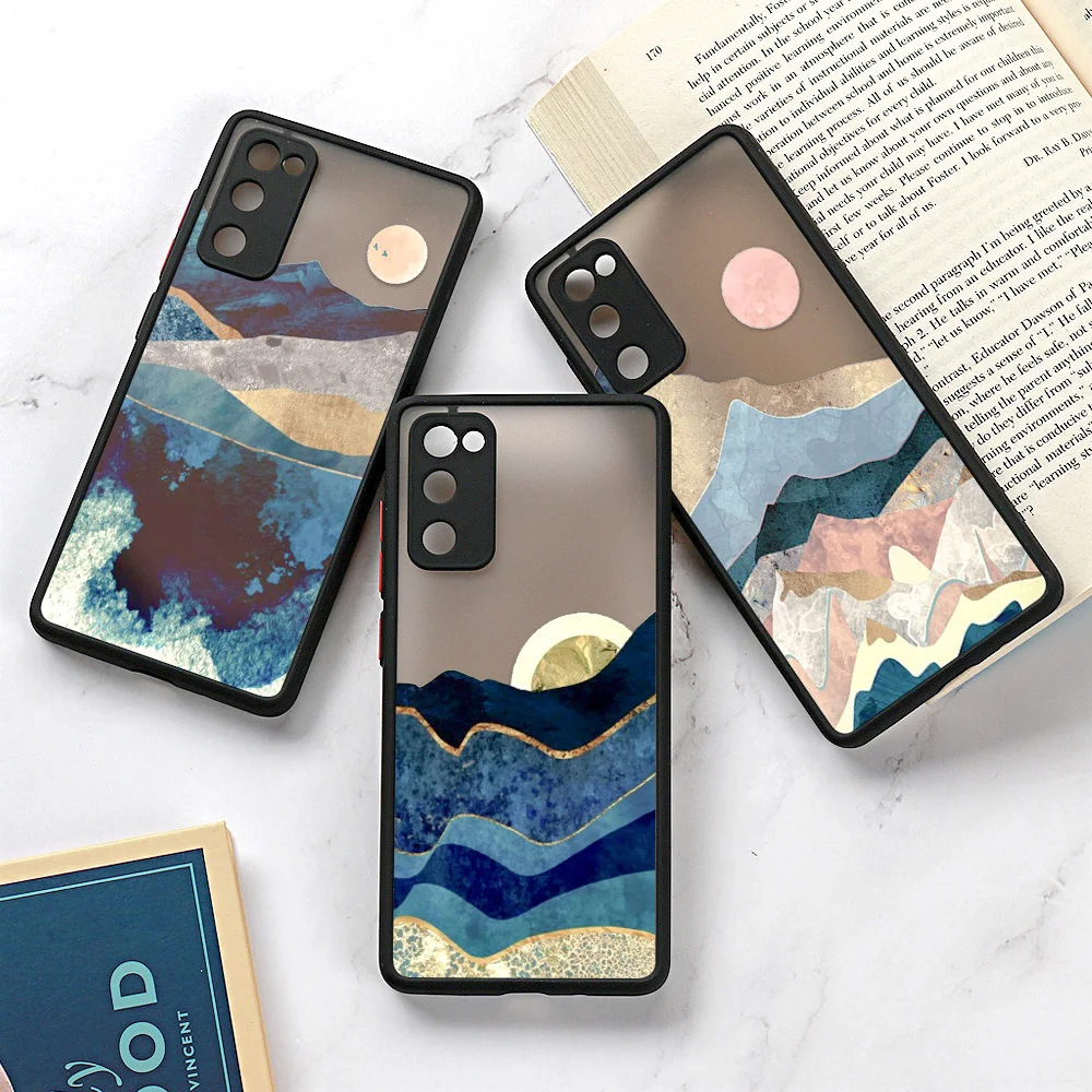 Redmi Note 11 Pro Case For Xiaomi 10 9 7 8 9S 10S 9T 9C 9A Landscape Painting Funda |