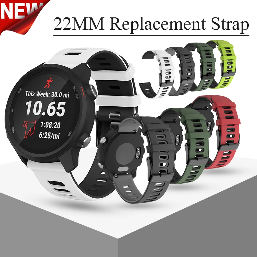

22mm Strap For Samsung Galaxy watch 3 45mm active 2 46mm Gear s3 watchband bracelet for Xiaomi LS05 huawei watch gt 2 pro GT 2E