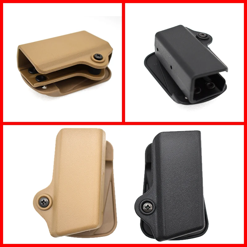 

9MM Universal Gun Pistol Single Magazine Mag Case Holder Pouch Military Tactical For Glock 17 19 CZ HK USP Hunting Accessories