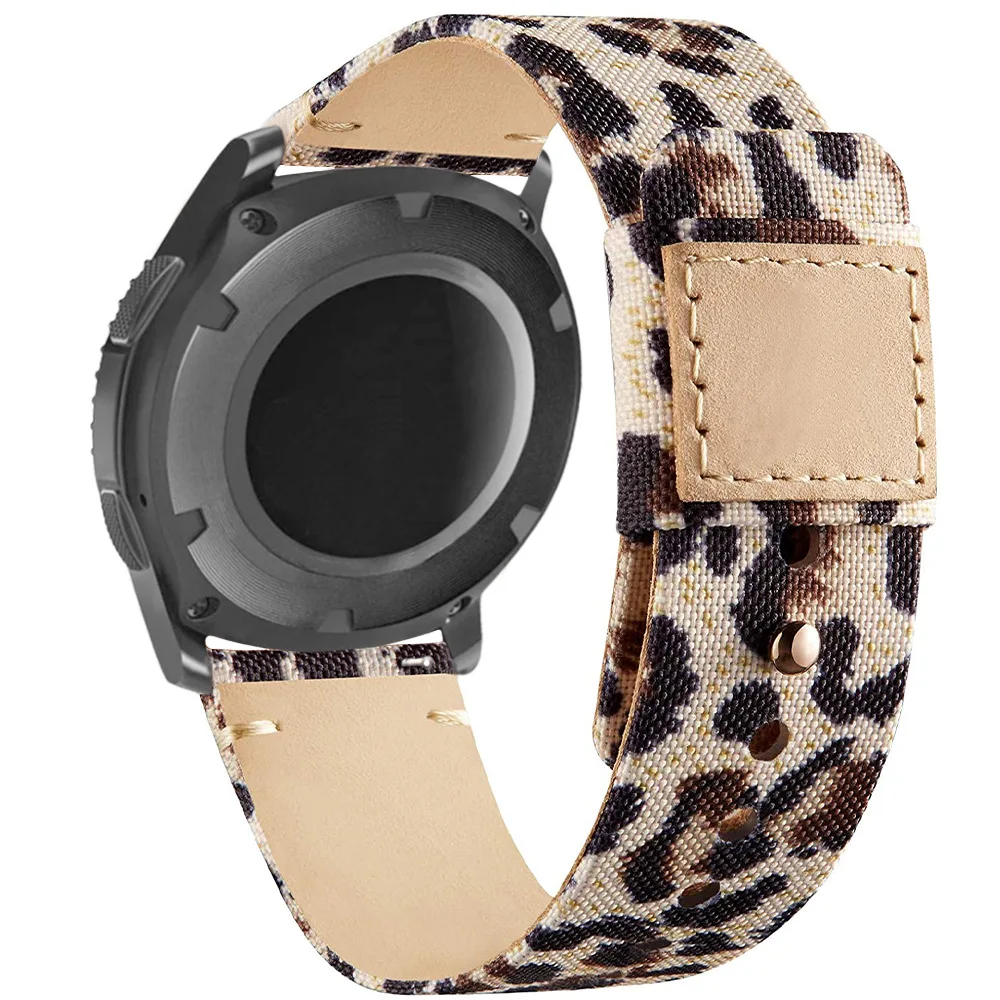 

Watch Band for Samsung Galaxy Watch 4 Classic/3/41mm/46mm/Active 2/gear s3 frontier Sports Loop Watchband 20mm 22mm bracelet