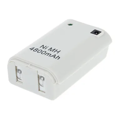 Аккумулятор для Xbox 360 2 шт. батарея 4800 мАч с USB-кабелем аккумулятор беспроводного