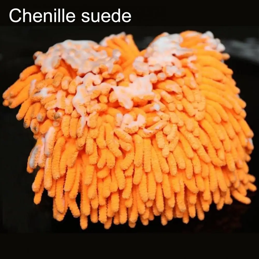 

Отличная двухсторонняя синельная варежка из кораллового флиса для автоматической очистки износостойкая варежка для мойки автомобиля прот...