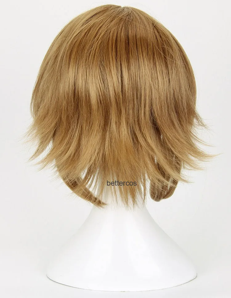 Парики для косплея Токийский Гуль Fueguchi Hinami короткие прямые коричневые