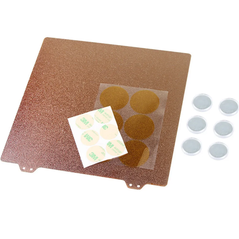 

For Prusa I3 MK3 3D Printer Parts Double-sided Textured PEI Spring Steel Sheet 220MM Powder Coated Plate