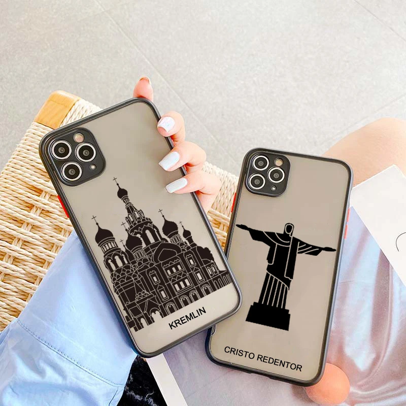 Чехол для телефона с Кремлем Российской Федерации iPhone 11 Pro Max X XS XR 7 8 6 6S Plus SE 2 2020