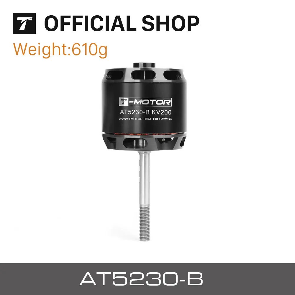 

T-motor AT5230 AT 5230-B 25-30CC KV200 Brushless Motor For RC FPV Fixed Wing Drone Airplane Aircraft Quadcopter Multicopter