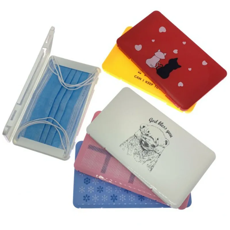 Портативный органайзер для медицинских масок влагостойкий противопылевых