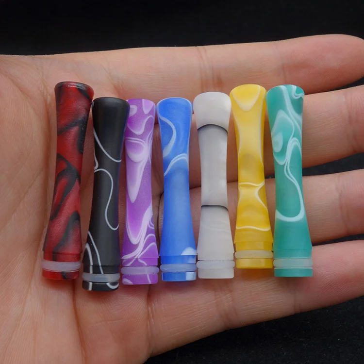 1 шт. 510 длинные капельные наконечники электронная сигарета акриловые мундштук