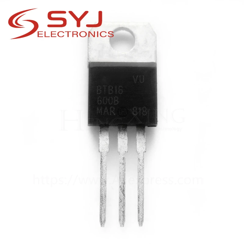 10 шт./лот BTB16 600B Triac 16A 600V TO 220 оригинал в наличии|triac 16a|c c |
