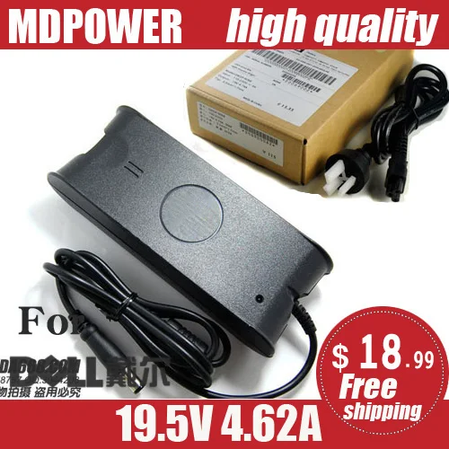 MDPOWER для DELL Inspiron N4050 N4110 N5110 тетрадь питания ноутбука AC адаптер зарядного шнура 19 5 V