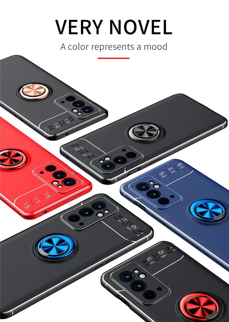 for oneplus 9rt case cover one plus 9r 9 pro 8t 8 holder silicone bumper protective phone cases on for oneplus 9rt 5g funda free global shipping
