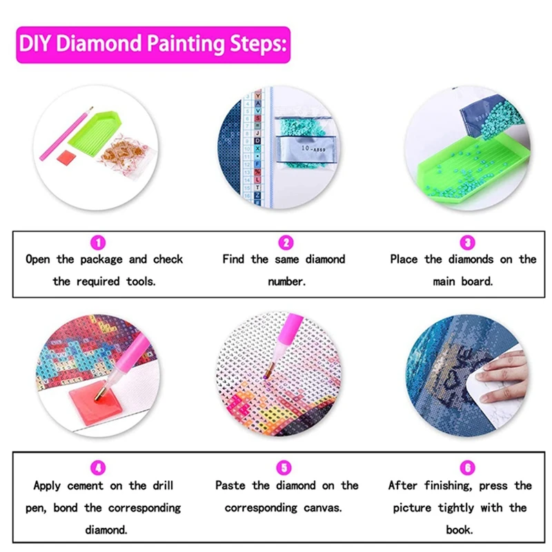 Newest DIY Diamond Painting Cat With Glasses Rhinestone Full Circle Wall Bedroom Decoration | Дом и сад