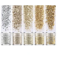 45pots epoxy resin craft filling materials mixed set color shining glitter for diy making bling bling resin art pigment