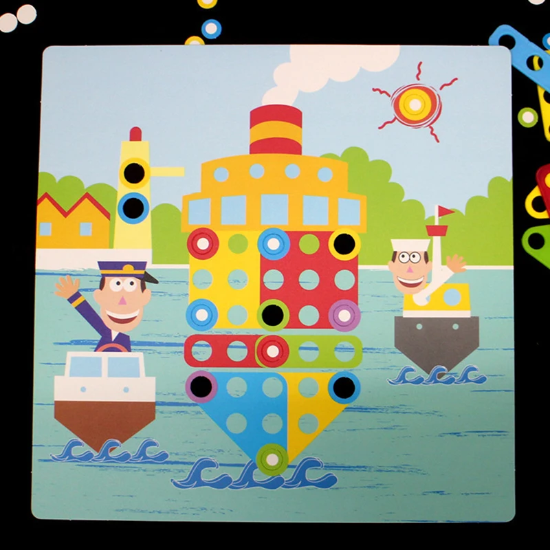 

Children Hand-On Disassembly Twist Screw Drill Demolition Animal Assembly DIY Building Block Hand Toy Set