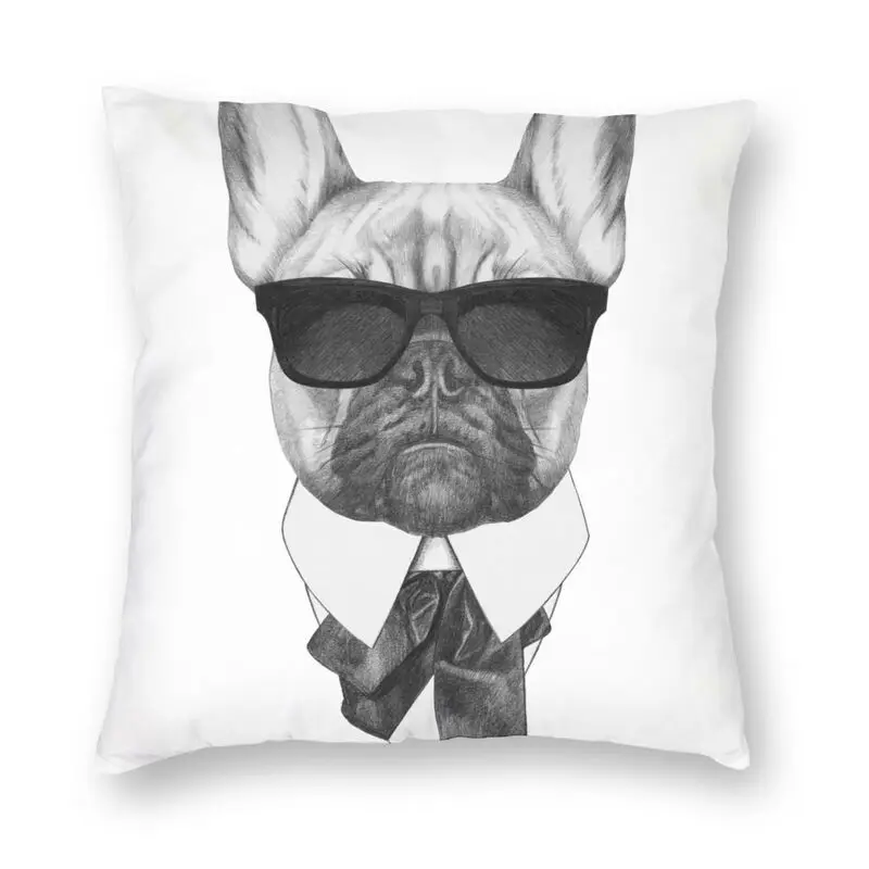 Скандинавская мода наволочка в виде французского бульдога для подушки