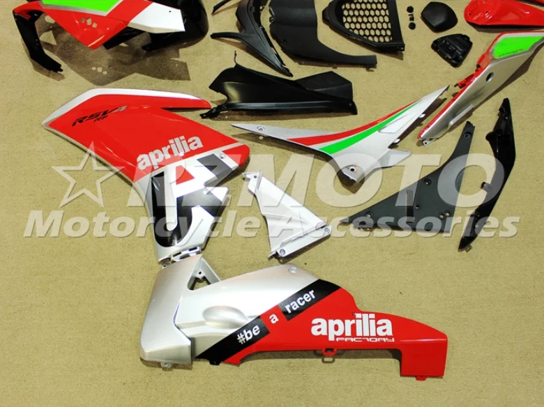 Günstig Spritzguss Neue ABS Verkleidungen Kit Fit Für Aprilia RSV4 1000 2009-2014 09 10 11 12 13 14 Benutzerdefinierte Kostenloser Orange Grün
