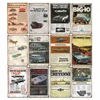 Металлический Автомобильный знак в стиле ретро, жестяная мужская пещера, бар, паб, гараж, искусственные декоративные тарелки, налет, двигатель, домашний декор, 20x30 см