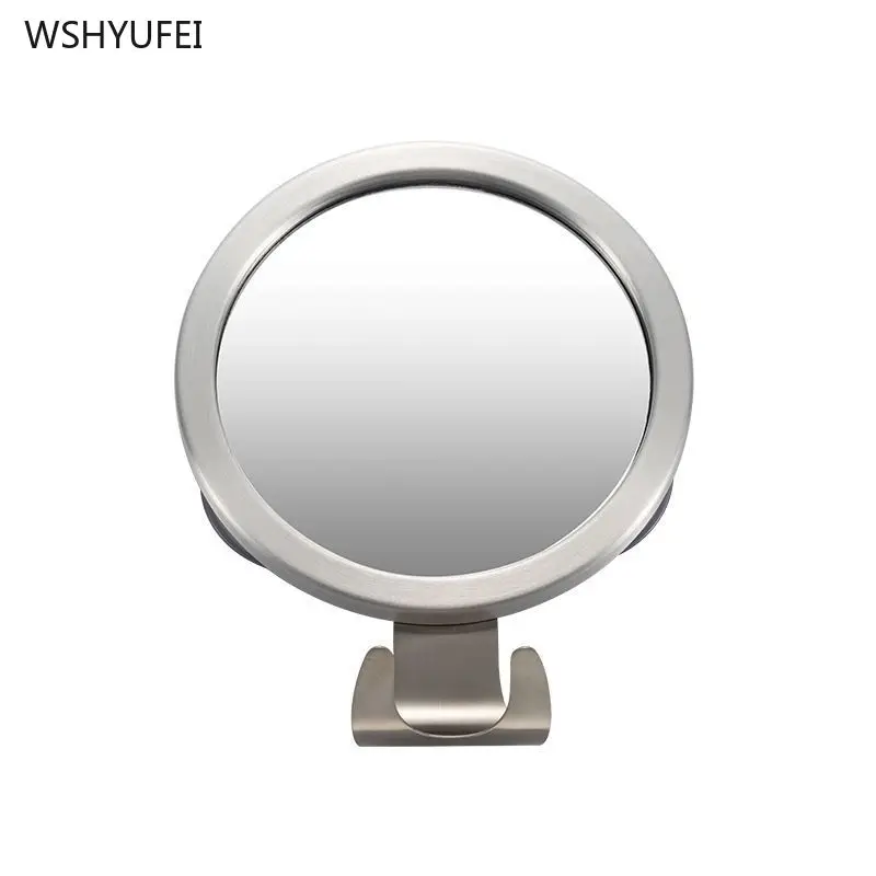 

Home Stainless Steel Anti-fog Makeup Vanity Mirror Portable Cosmetic Magnification Light Up Mirror Woman Bathroom Accessories