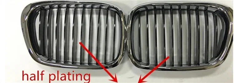 

Решетка для переднего бампера Eosuns для Bmw 3 серии E46 316i 318i 320i 325i 330i 1998-2004,2 шт.