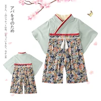 cotton floral kimono style baby clothes boys and girls rompers newborn outfits infant jumpsuit toddler overalls for girls