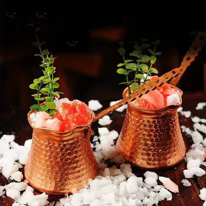 Турецкий кофейник Turk Турецкая медная кофеварка для Cezve Cafeteria металлическая ручка