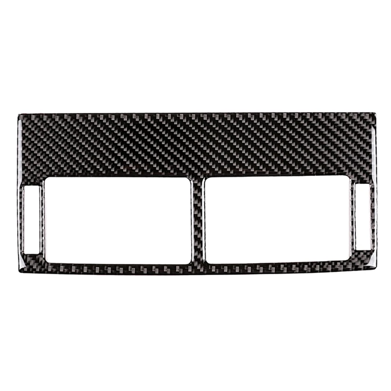 

Car Soft Carbon Fiber Dashboard Central Air Outlet Vent Frame Cover Trim for Land Rover Discovery Sport 2015-2019