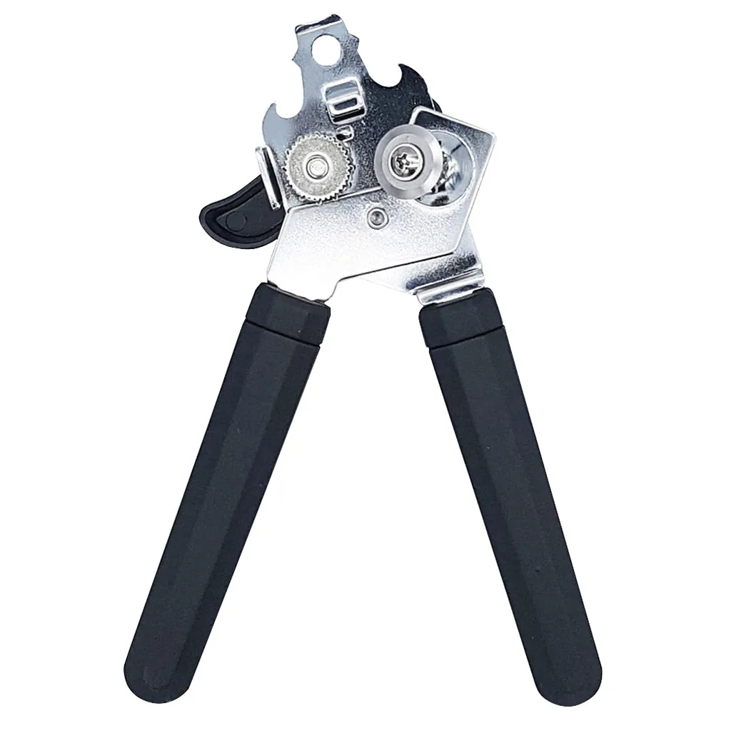 Портативный консервный нож открывалка из нержавеющей стали ручной многоцелевой