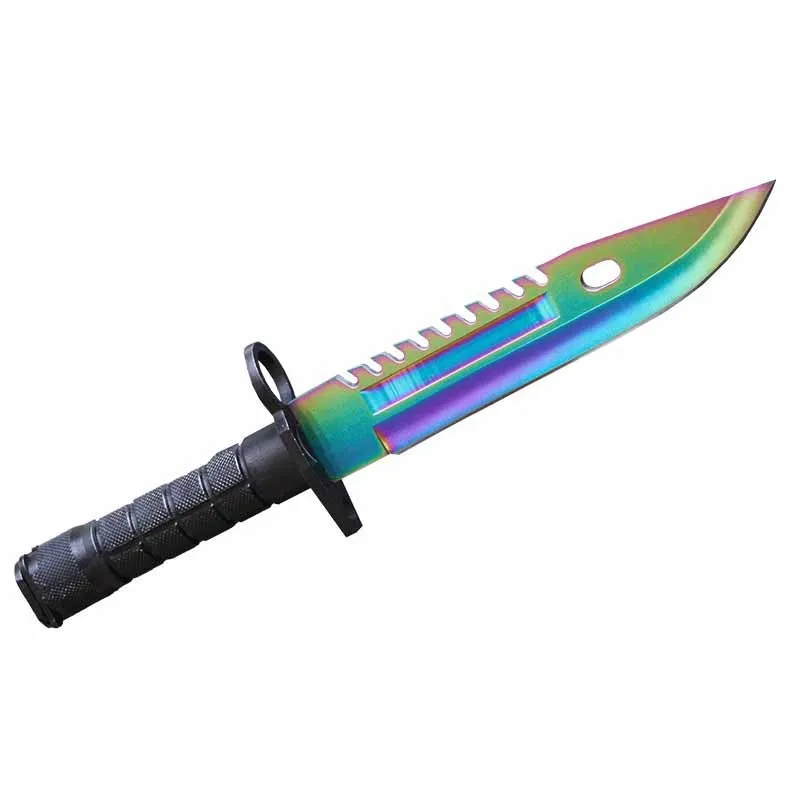 M9 Bayonet Camper Knife Car Stickers Vinyl Anime Decals Funny Window Decor