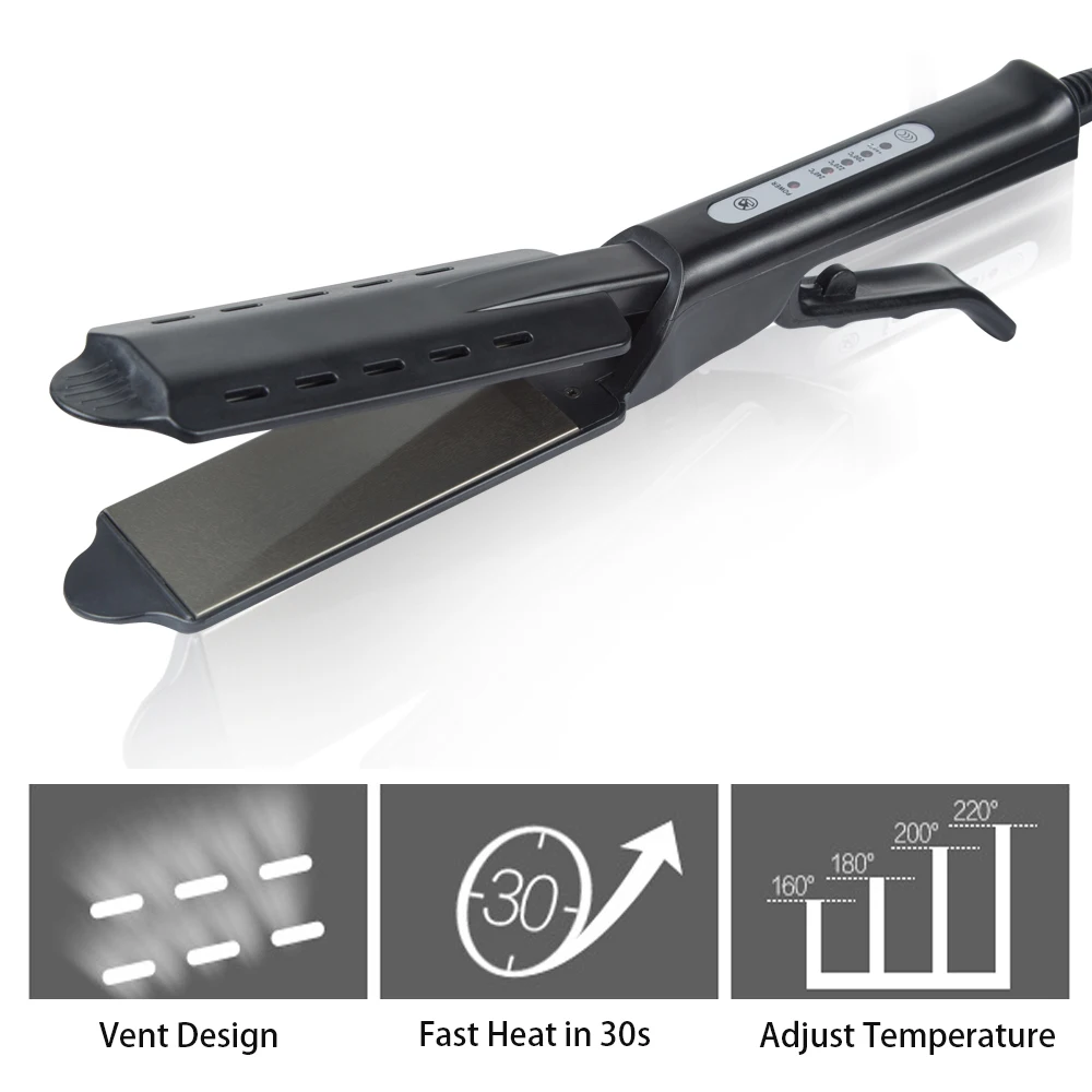 Утюжки для выпрямления 4 зубчатая быстрая тепловая производительность