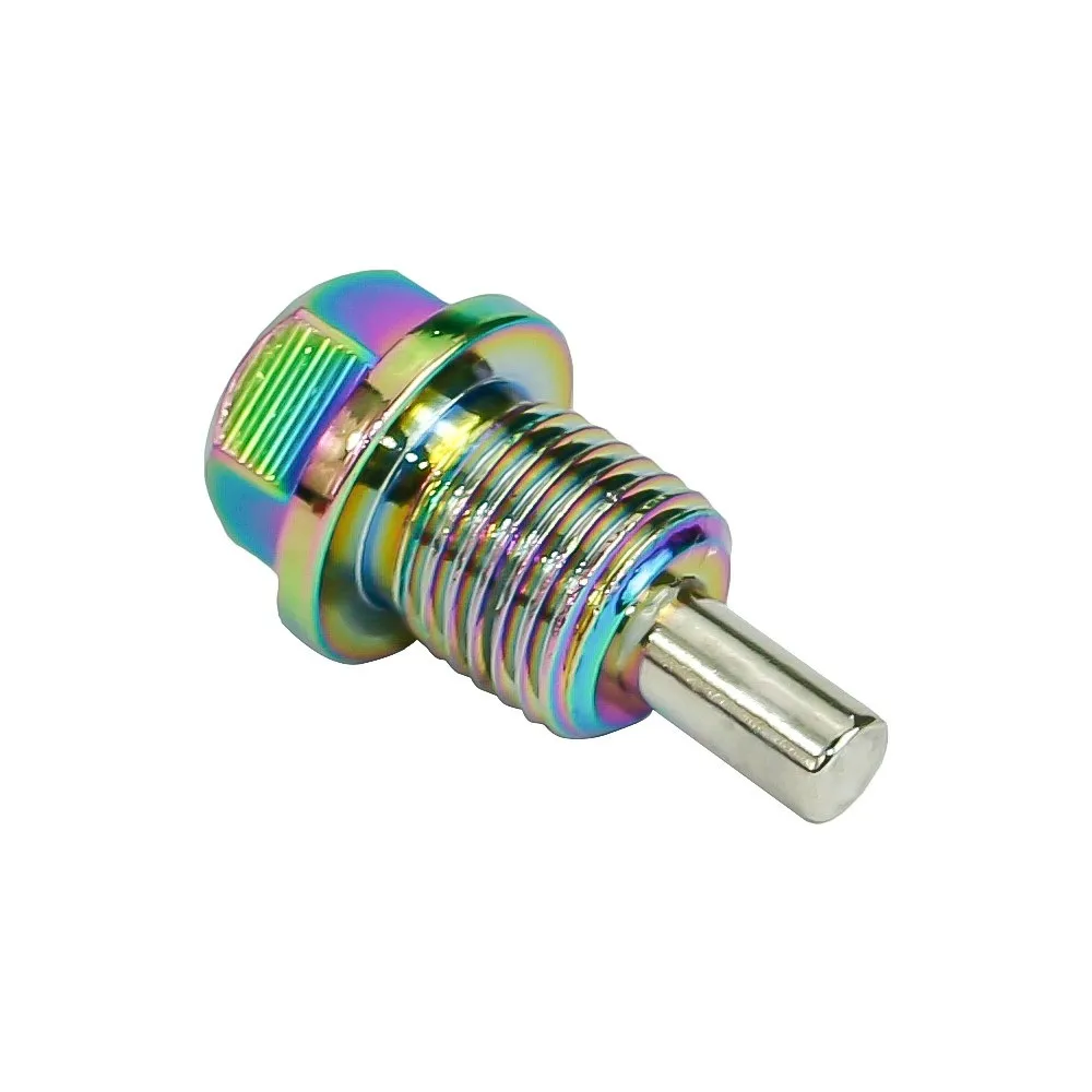 CNSPEED M20 M16 M14 M12* 1,5/1,25 алюминий Neo хром Магнитная дренажная масляная пробка дренажный болт масло отстойник Сливная пробка Гайка YC100281