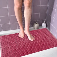 bath tub shower mat 78x35cm non slip bathtub mat with suction cups machine washable bathroom mats with drain holes