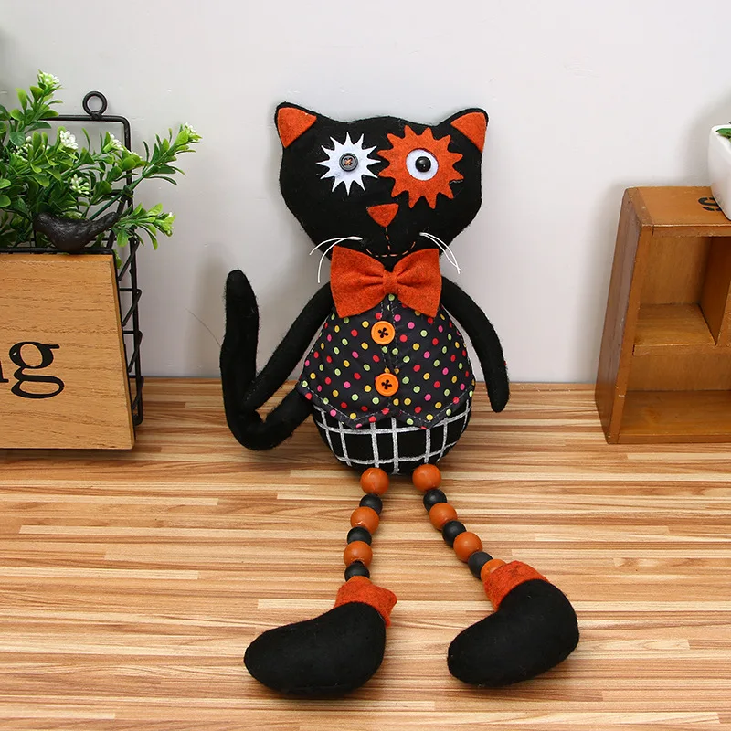 Хэллоуинская кукла подарок плюшевая игрушка Рождественское украшение страшная