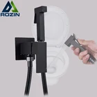 Смеситель для унитаза, матовый никель, опрыскиватель для биде