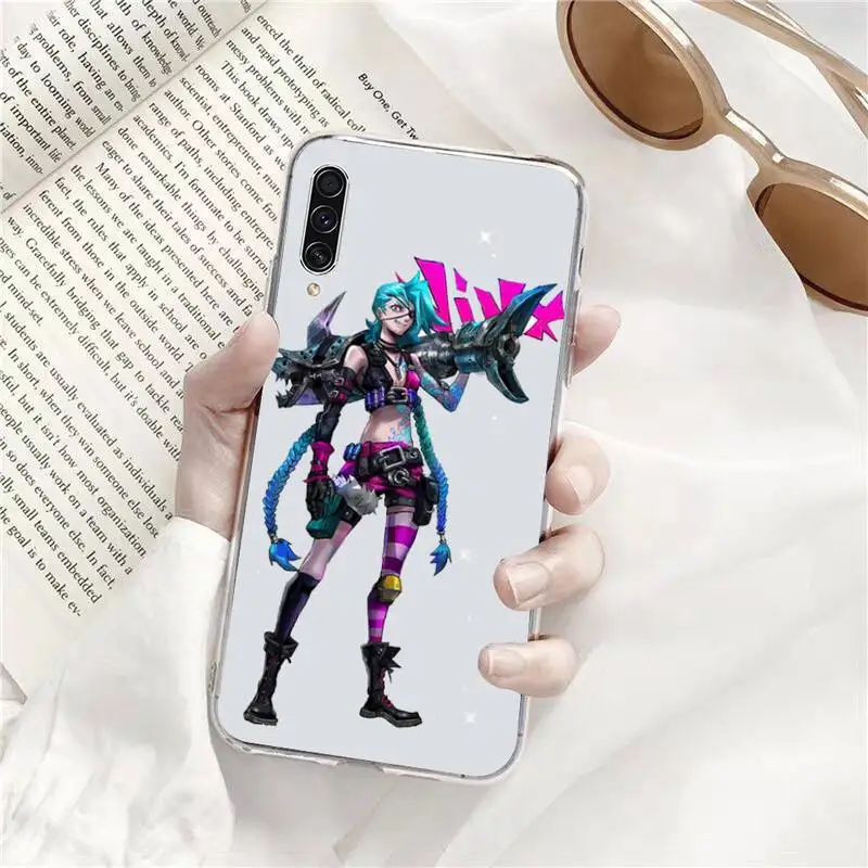 

Game girl lol League cartoon Legends Phone Case Transparent for Samsung s9 s10 s20 Huawei honor P20 P30 P40 xiaomi note mi 8 9