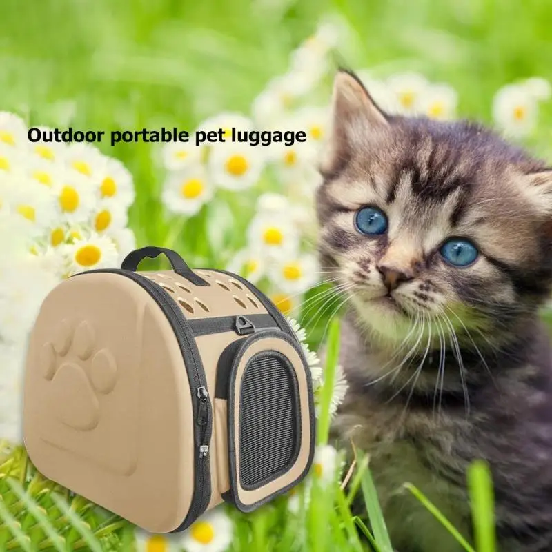 EVC Pet Carrier сумка для собак клетка для переноски кошки портативный складной для путешествий на открытом воздухе кошка щенок сумка для переноски сумки товары для домашних животных