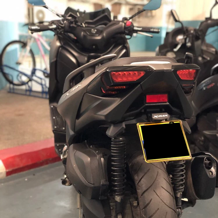 Держатель для номерного знака с коротким хвостом YAMAHA XMAX 300 X-MAX 2016 2017 250 | Автомобили