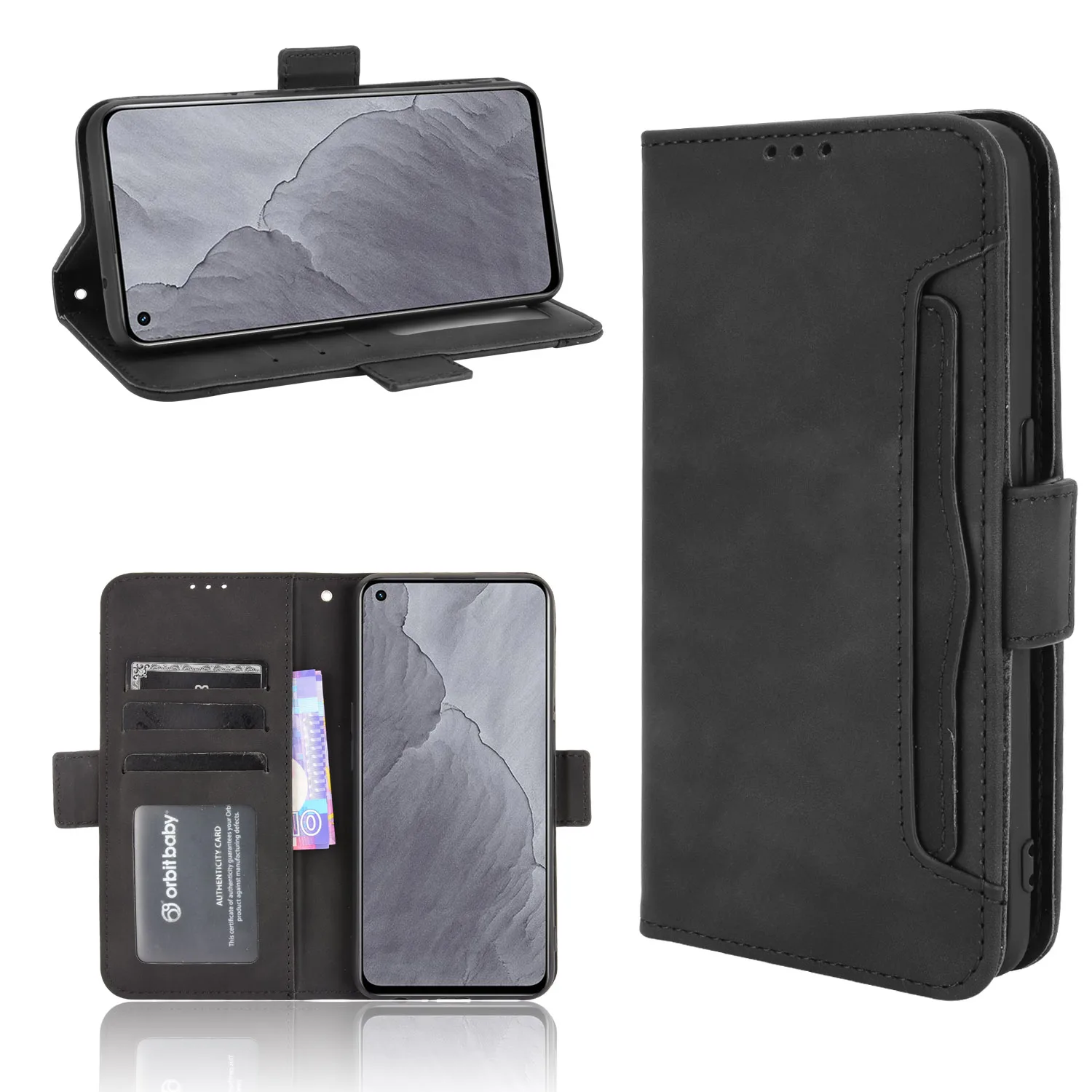 

Book Wallet Vintage Slim Magnetic Leather Flip Cover Realme Narzo 30 4G 5G GT Master Explore NEO 2 8i C21Y 8 Pro Card Stand Bags