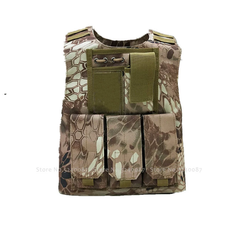 Детский Тактический пуленепробиваемый жилет армейский солдат костюм для