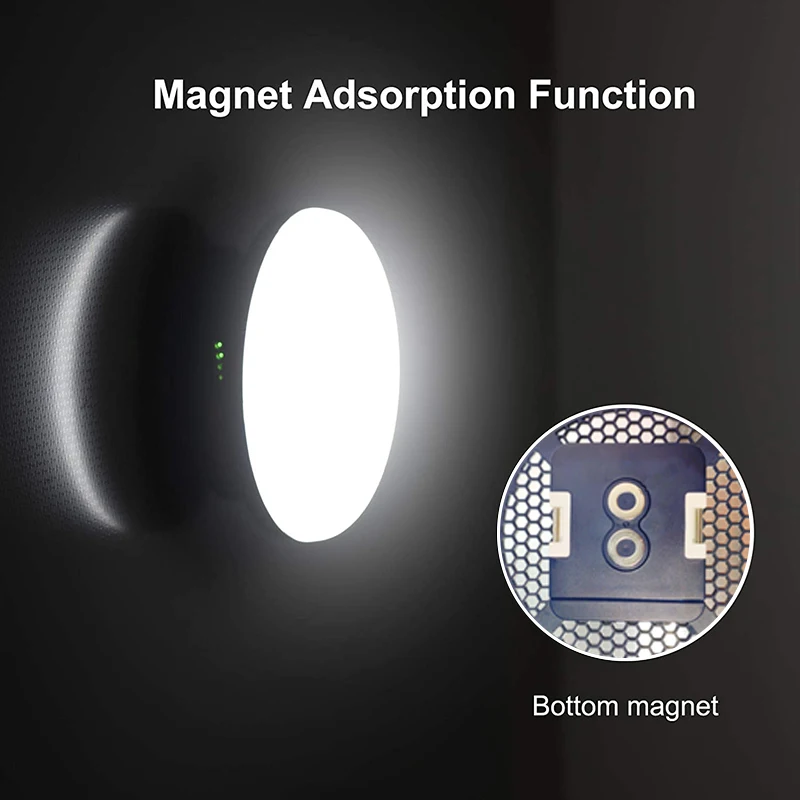 

Outdoor LED Magnet Rechargeable Flashlight 15600mah Portable High Power Camping Lantern Fishing Light Work Repair LEDs Lighting