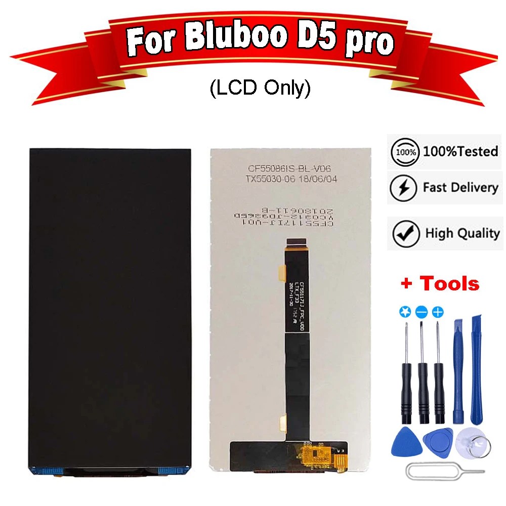 5 ''черный для bluboo D5 pro ЖК-дисплей Экран дисплея запасные ремонтные детали