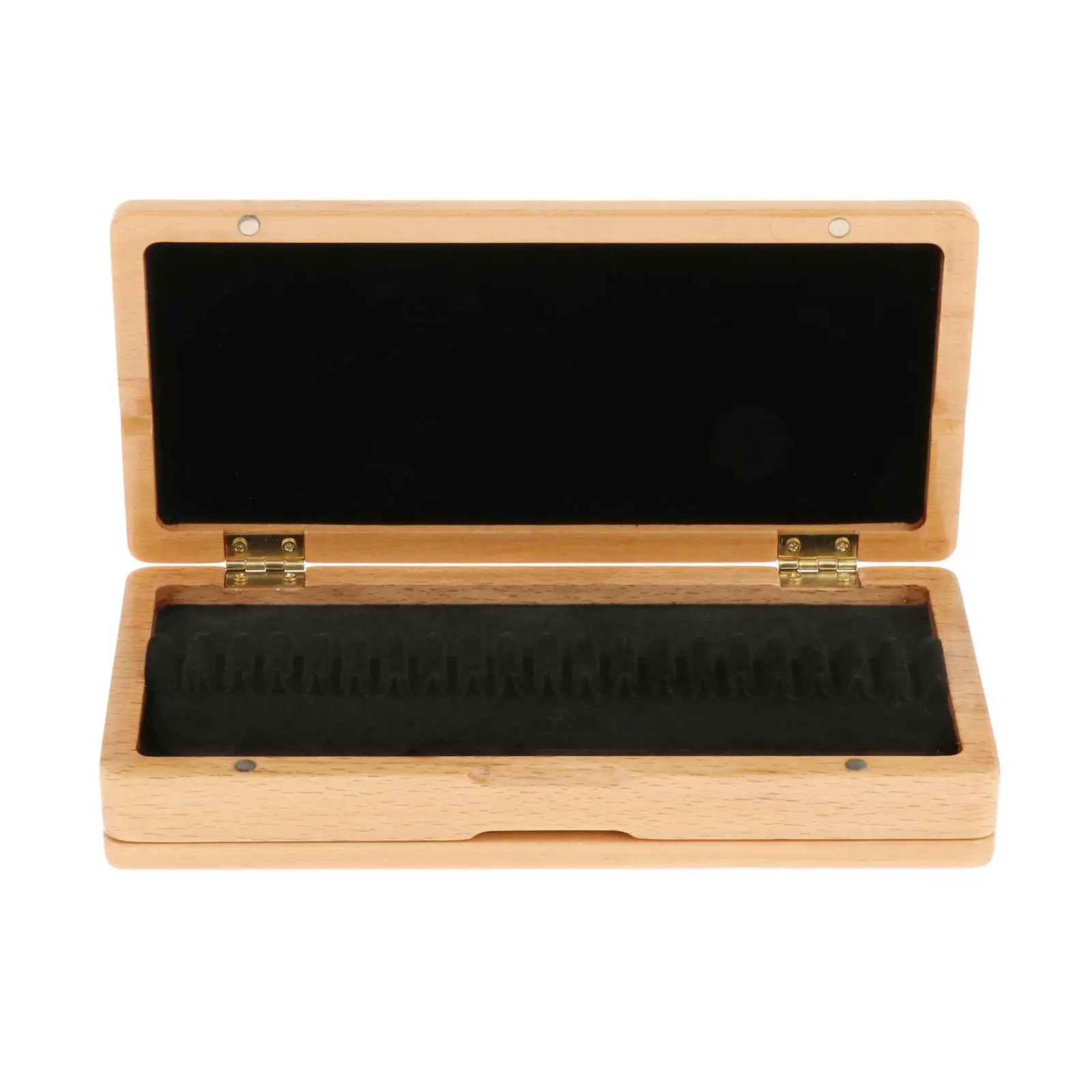 

Portable Solid Wood Oboe Reed Case Box for Oboe 40pcs Reeds 20x9.3x3.7cm
