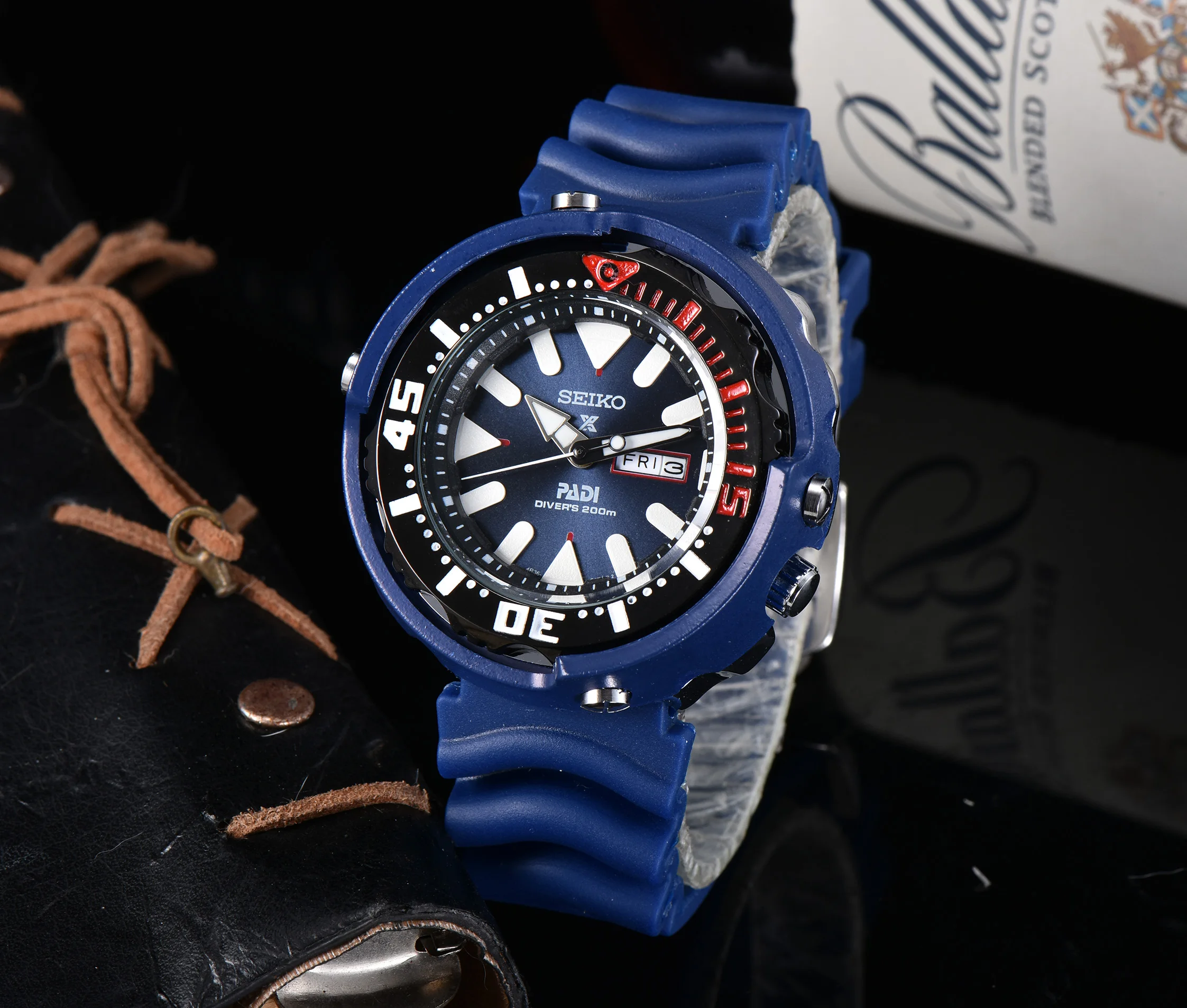 

Men's Quartz Watches Man Blue Strap Business Sports Wristwatches Fashion Casual Luxury Brand Watch For Men Relojes Hombre Watch