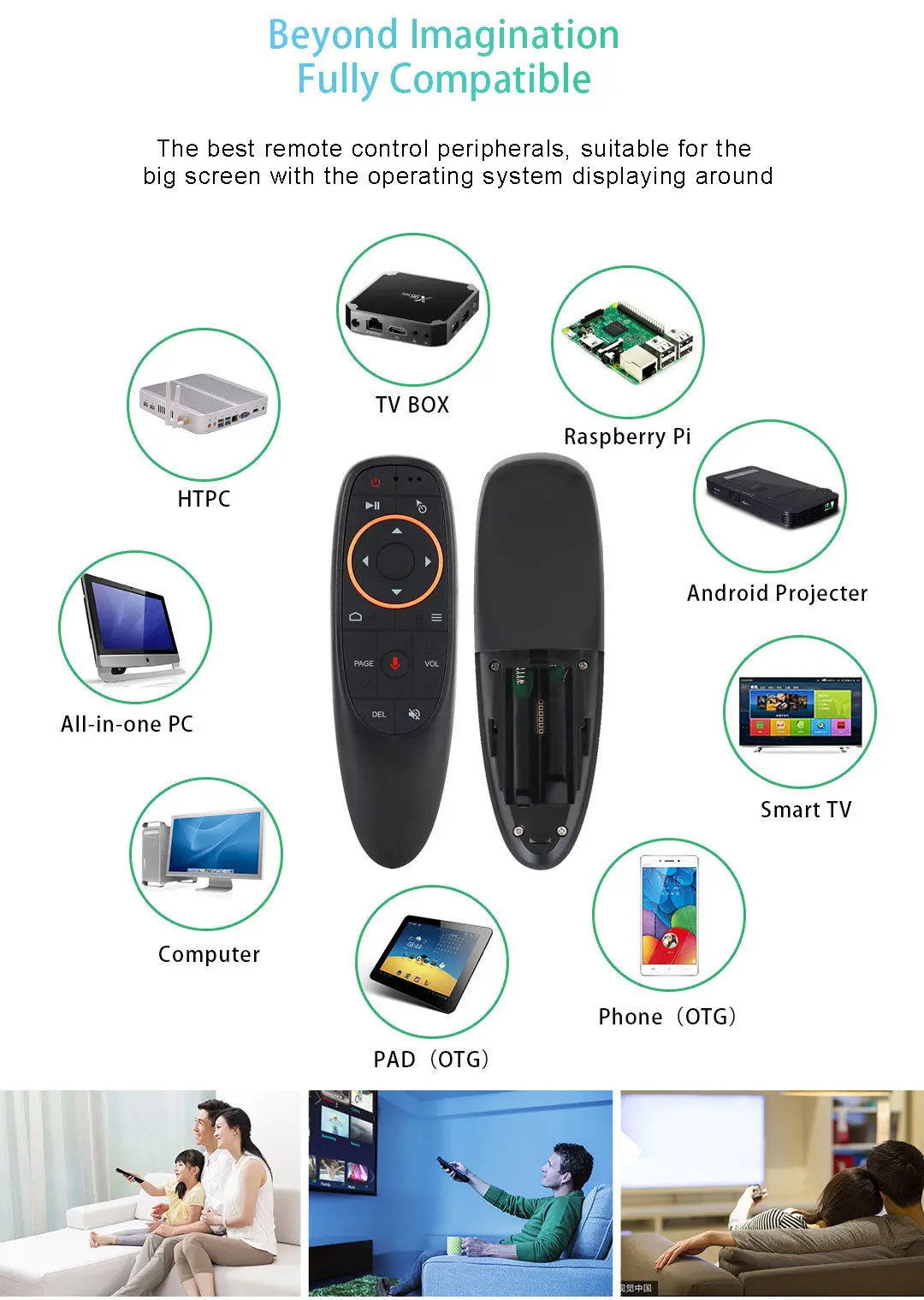 Новое поступление VONTAR G10 голосовое дистанционное управление 2,4 г беспроводной Air mouse Микрофон гироскоп ИК Горячая Распродажа