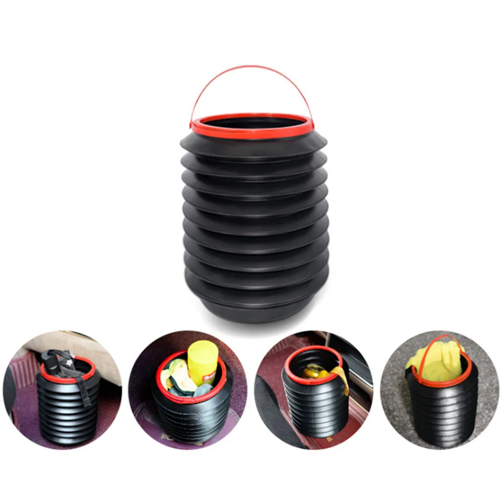 Portable Outdoor Camping Hiking Car Wash Fishing Folding Bucket Barrel Water Container hiking Numerous Activities | Автомобили и