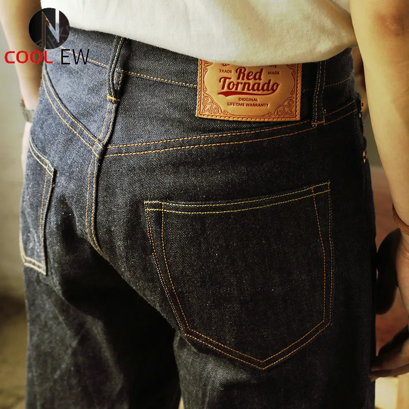 

55501 Read Description! Red Tornado Super Quality Indigo Selvage Unwashed Pants Unsanforized Raw Denim Jean 14oz