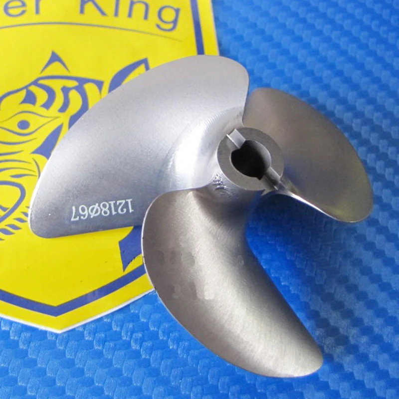 

1PC CNC Racing O Yacht 3 Blades Propeller 7075 Aluminum Alloy Aperture 6.35mm Dia 66/67/68mm Pitch 1.4 Prop for RC Boat Model