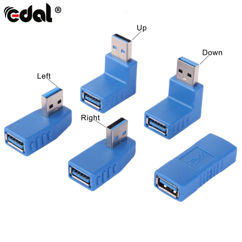 EDAL 5 шт. USB 3 0 конвертер usb-удлинитель кабель адаптер штекер-Женский переходник с
