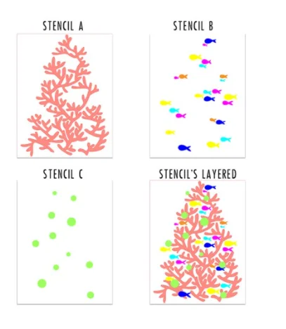 

Ocean Coral Tree Stencil New Arrival 2021 Diy Molds Scrapbooking Paper Making Cuts Crafts Template Handmade Card