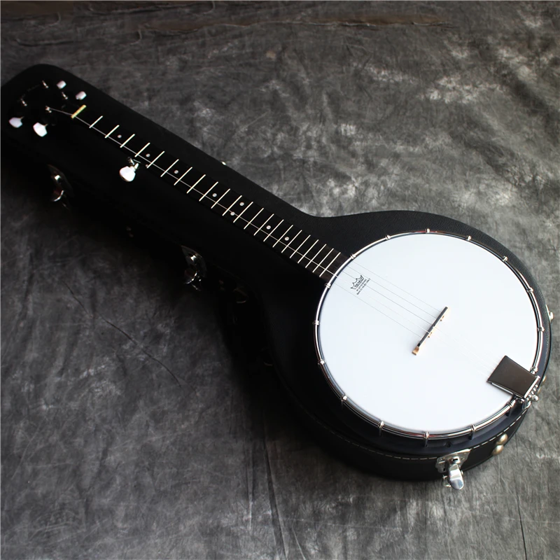 5-струнная банджо-гитара корпус в стиле olpen хорошее качество том числе hardcase | Спорт