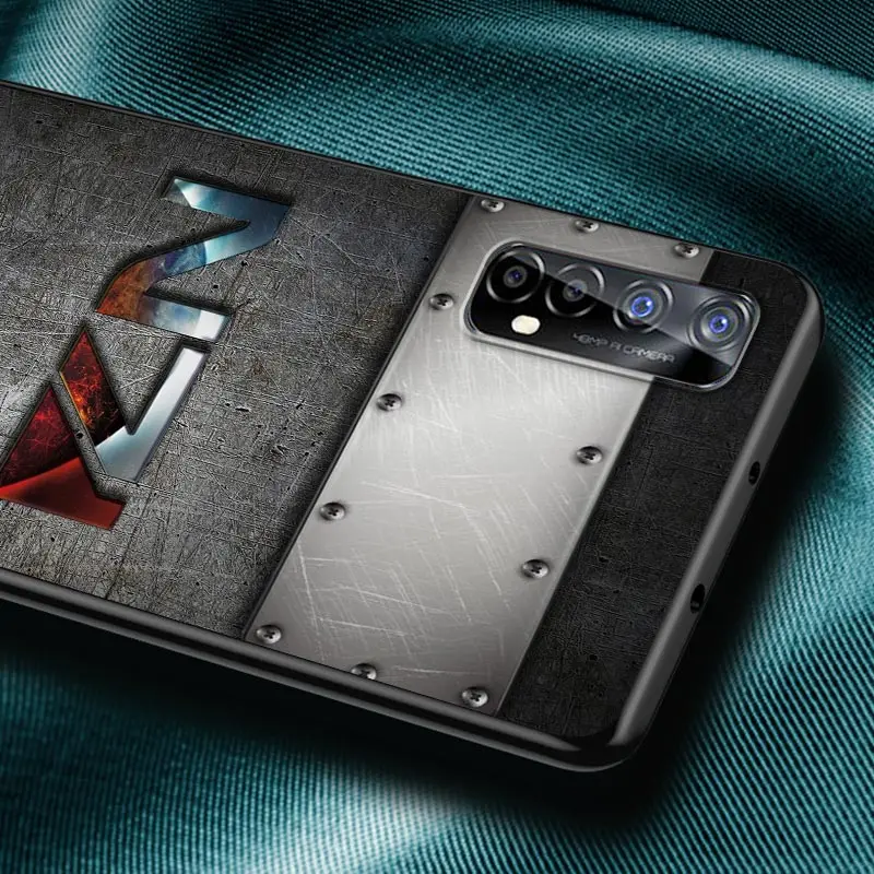 N7 Mass Effect для OPPO Realme C17 C12 7i 8i Q3 8 C15 Narzo 20 30 A 7 6 5 2 C11 C3 Pro Funda Capa Black чехол телефона |
